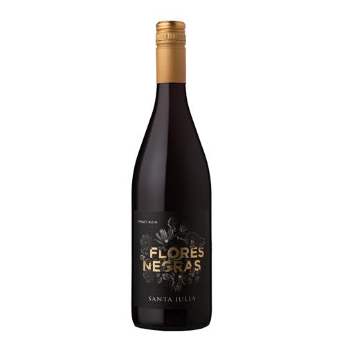 Vino Pinot Noir Flores Negras Santa Julia 750 Ml
