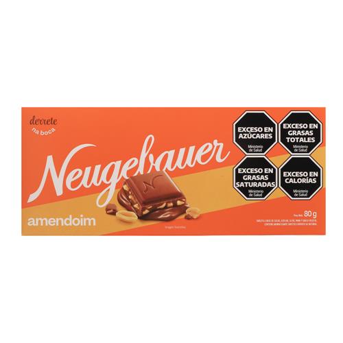 Chocolate Con Maní Neugebauer 80g