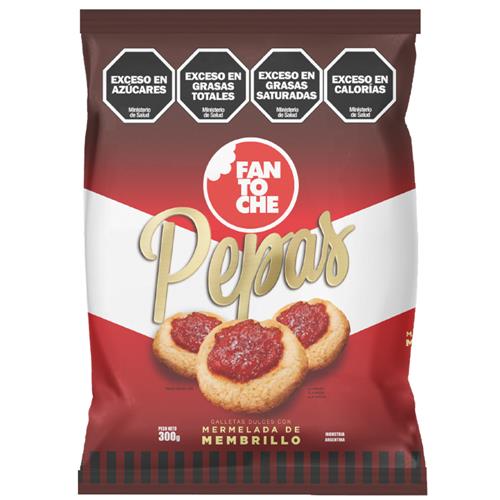 Galletitas Dulces Pepas Fantoche 300g