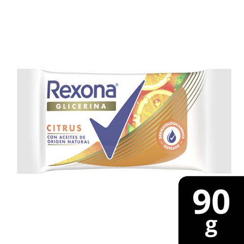 Jabón Glicerina Citrus REXONA 90g