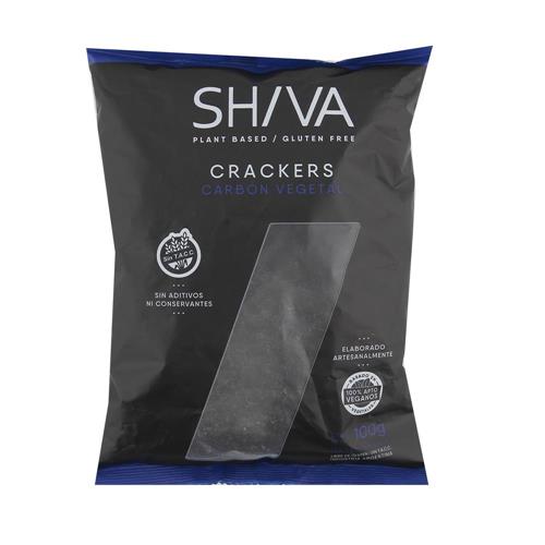 Galletitas Crackers Carbón Vegetal Shiva 100 Grm