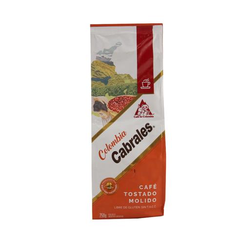 Cafe Tostado Molido Colombia Cabrales 250 Grm