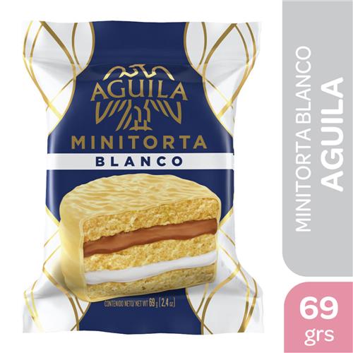 Alfajor Minitorta Blanco Aguila 69 Grm