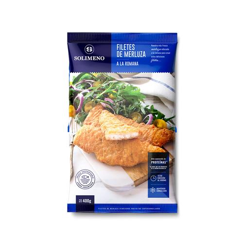 Filet De Merluza A La Romana Solimeno 400 Grm