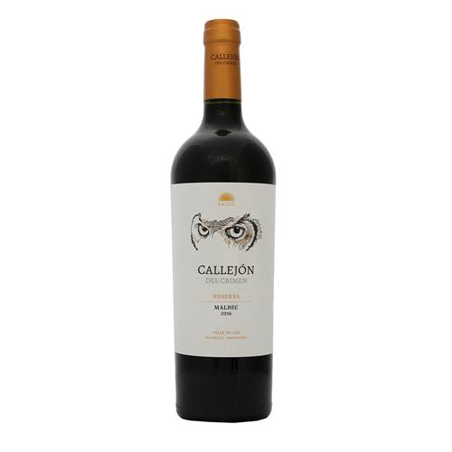 Vino Malbec Reserva Callejón Del Crimen 750 Ml