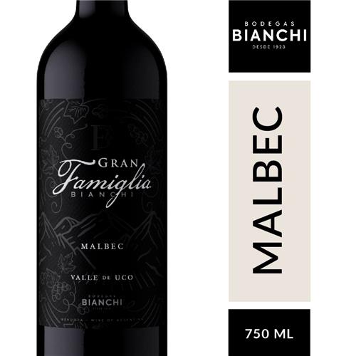 Vino Malbec Gran FAMIGLIA BIANCHI 750 Ml