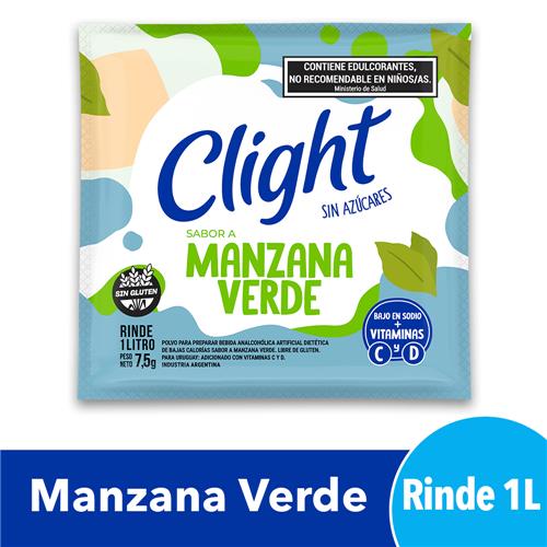 Jugo En Polvo CLIGHT Manzana Verde 7,5g