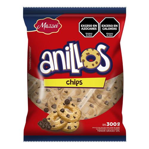 Galletitas Dulces Anillos Con Chips Anillitos 300gr
