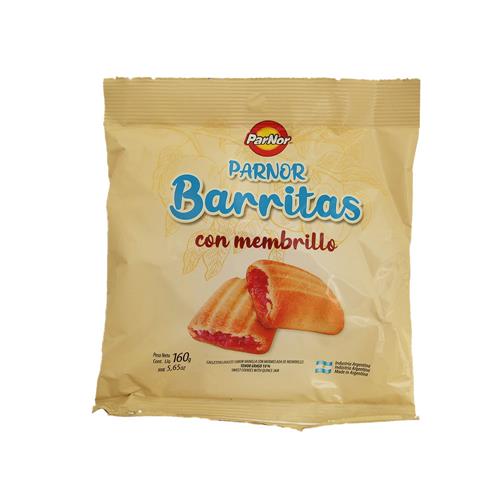 Galletitas Rellenas Con Membrillo Parnor 160gr