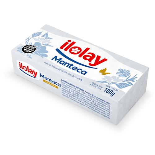 Manteca Calidad Extra Ilolay 100g