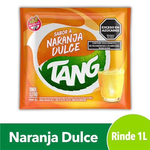 Jugo En Polvo TANG Naranja Dulce 15g