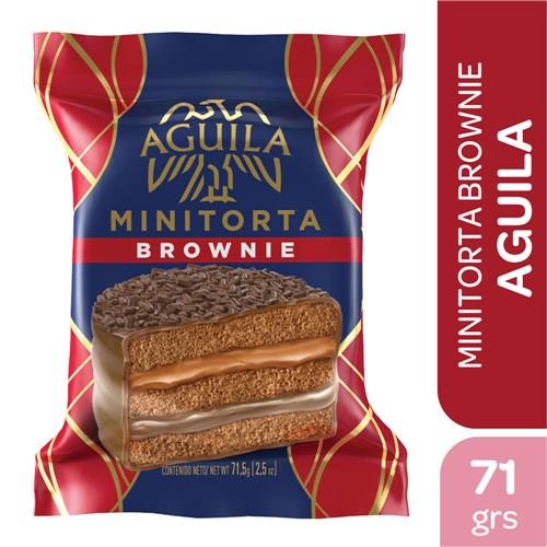 Alfajor Minitorta Brownie Aguila 71g
