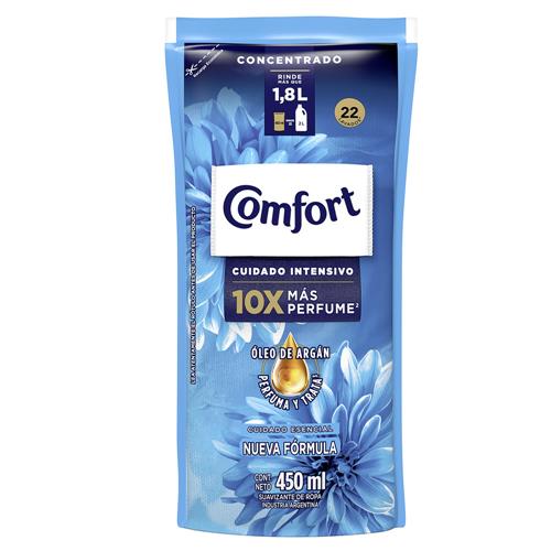 Suavizante Para Ropa Concentrado Cuidado Esencial Comfort 450 Ml