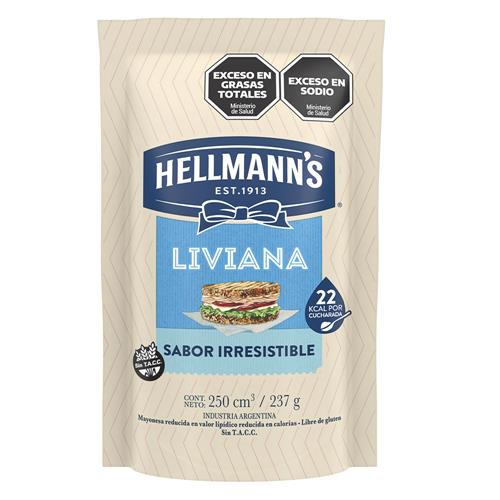 Mayonesa Liviana Hellmanns 250 Grm