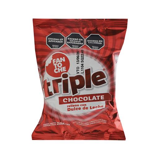 Alfajor Triple Chocolate Fantoche 85 Grm