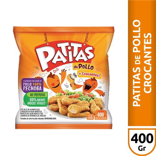 Patitas De Pollo Más Crocantes Granja Del Sol 400 Grm