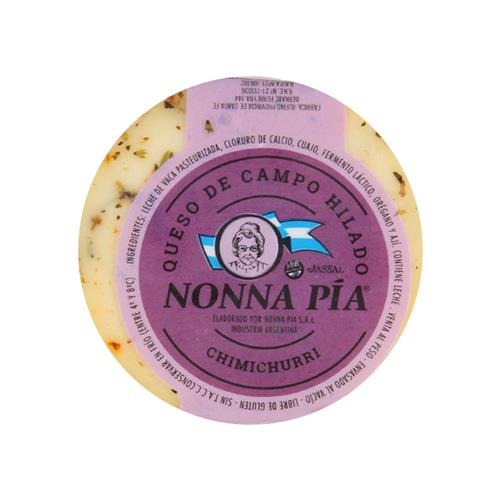 Queso De Campo Hilado Chimichurri Nonna Pia 210 Grm