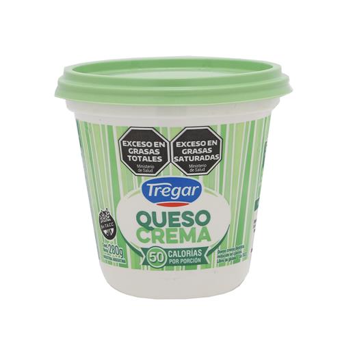 Queso Crema Descremado Tregar 280 Grm