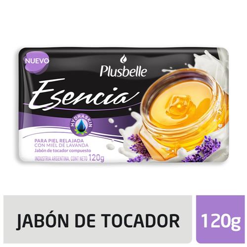 PLUSBELLE Esencia Jabón De Tocador Piel Relajada 120g