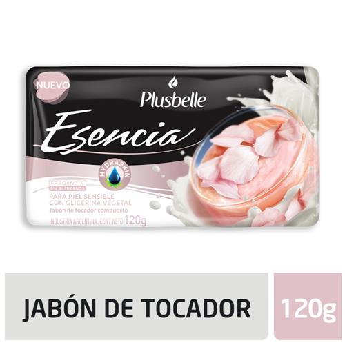 PLUSBELLE Esencia Jabón De Tocador Piel Sensible 120g