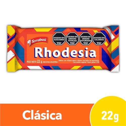 Oblea RHODESIA Clásica 22g