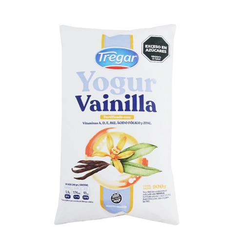Yogur Bebible Parcialmente Descremado Vainilla Tregar 900 Gr