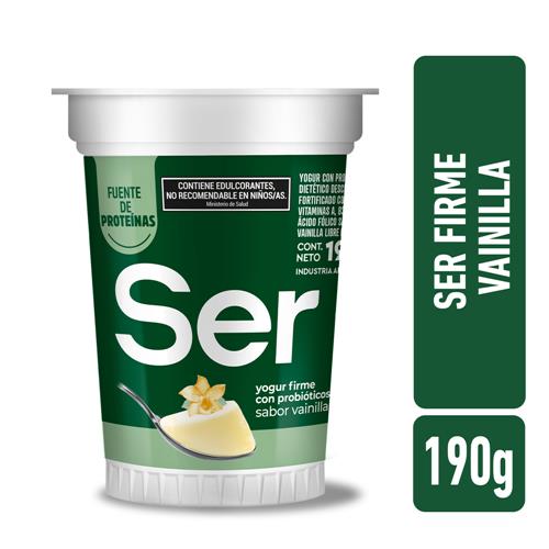 Yogur Firme Sabor Vainilla SER 190g