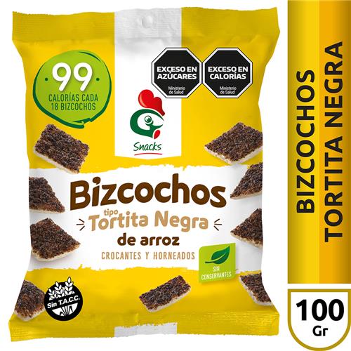 Bizcochos Tortita Negra Gallo 100gr
