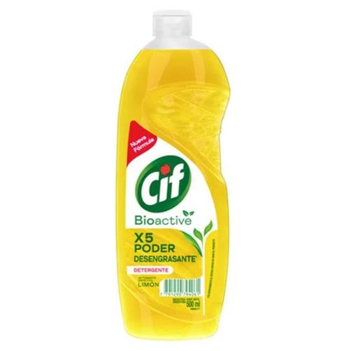 Detergente Bio Active Limon Cif 500 Ml