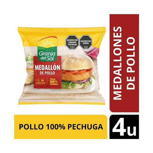 Medallones De Pollo Mas Crocantes Granja Del Sol 330 Grm