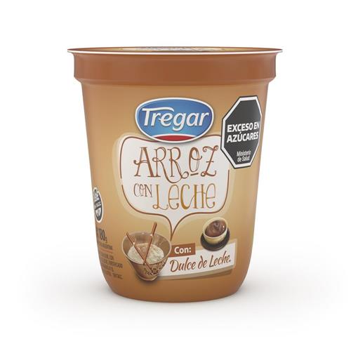 Arroz Con Leche Con Dulce De Leche Tregar 180 Grm