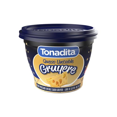 Queso Untable Sabor Gruyere Tonadita 180g