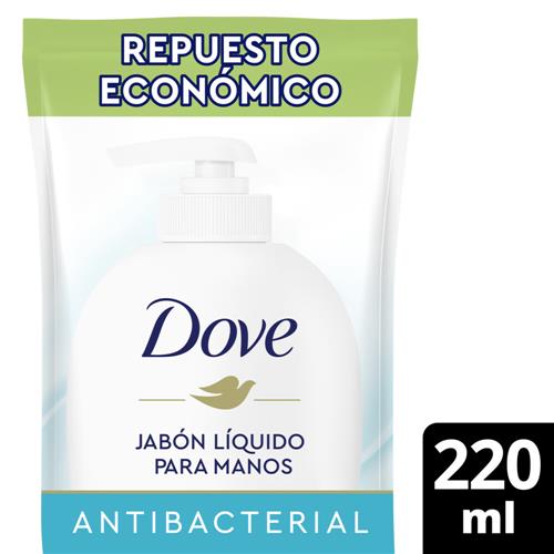 Jabón Líquido Para Manos Antibacterial Dove 220ml
