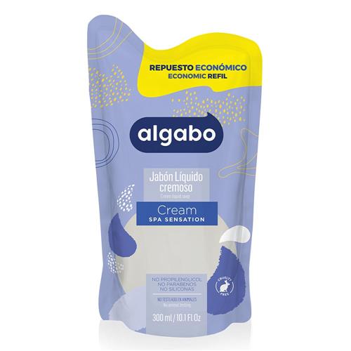 Repuesto Jabón Líquido Cream 300ml Algabo