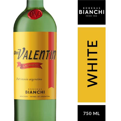 Vino Fino Blanco Lacrado DON VALENTIN 750ml