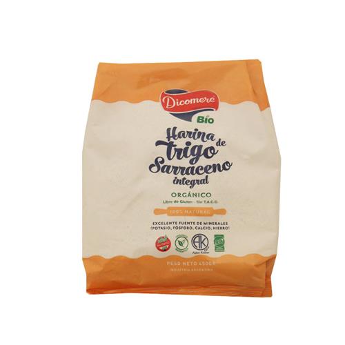 Harina De Trigo Sarraceno Integral Dicomere 450g