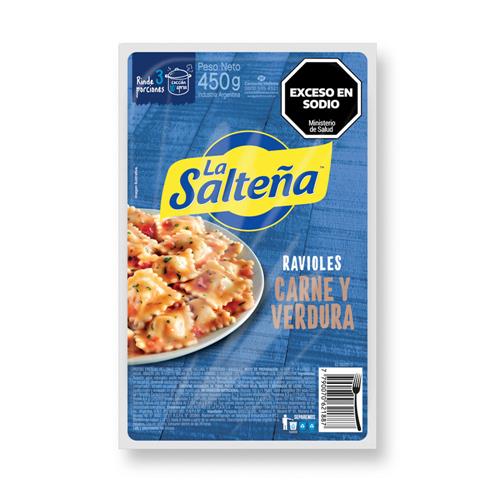 Ravioles Carne Y Verdura La Salteña 450g