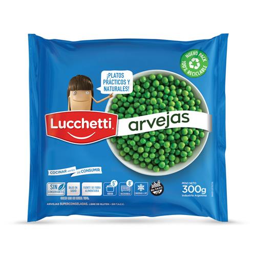 Arvejas Congeladas Lucchetti 300g