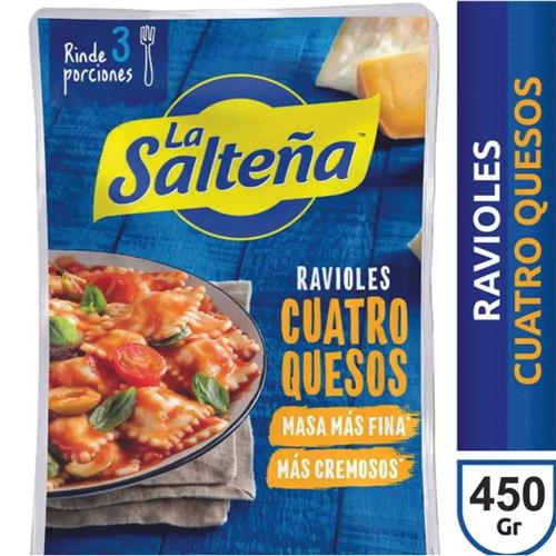 Ravioles Cuatro Quesos LA SALTEÑA 450g