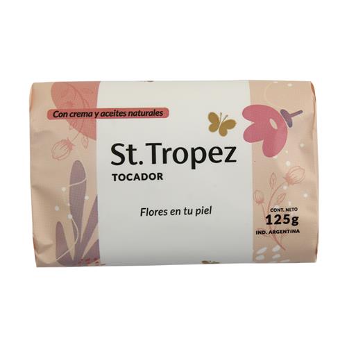 Jabón Tocador Flores En Tu Piel St.Tropez 125g