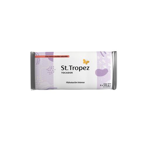Jabón Tocador Hidratación Intensa X3 St.Tropez 375g