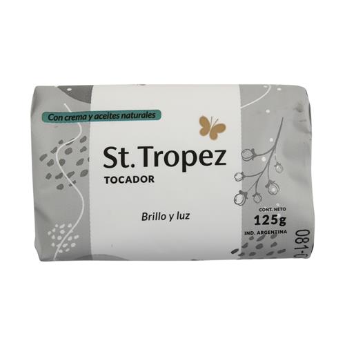 Jabón Tocador Brillo Y Luz St.Tropez 125g