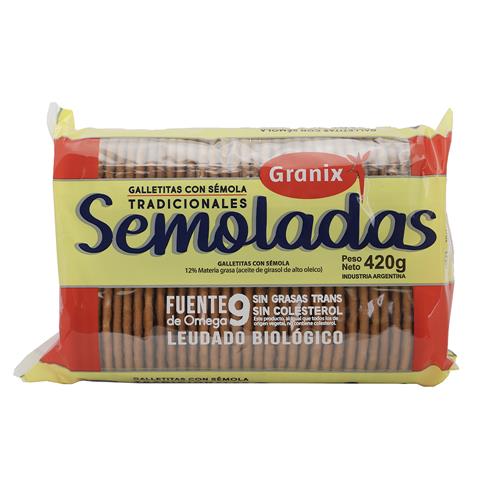 Galletitas Semoladas Granix Paq 420 Grm