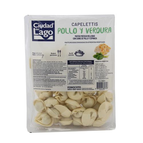 Capelletis Pollo Y Verdura Ciudad Del Lago 500g