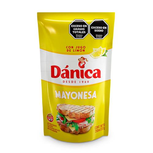 Mayonesa Con Jugo De Limón Danica 250ml