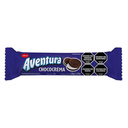 Galletitas Rellenas Chococrema Aventura 120g