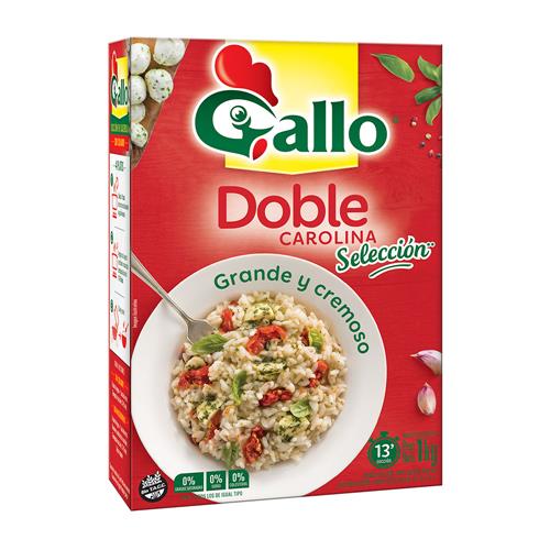 Arroz Doble Carolin Selección Gallo 1kg