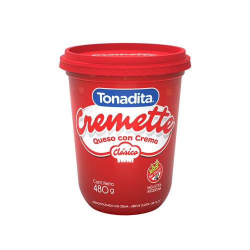 Queso Con Crema Clásico Cremette 480g