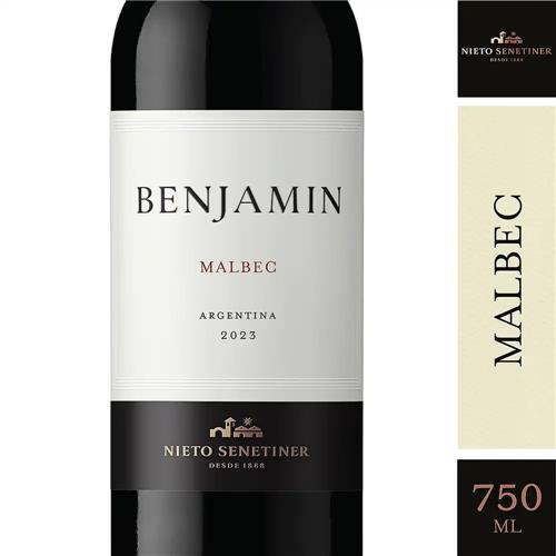 Vino Malbec Benjamin 750ml