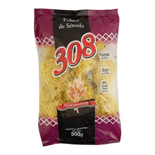 Fideos De Sémola Cabello De Ángel 308 500g